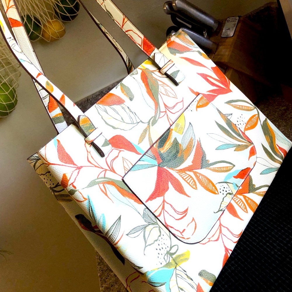 Floral Tote Handbag